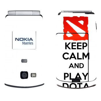   «Keep calm and Play DOTA»   Nokia N71