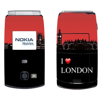   «I love London»   Nokia N71