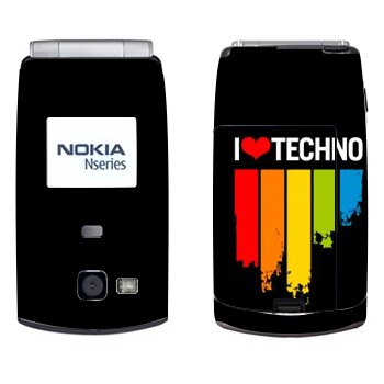   «I love techno»   Nokia N71