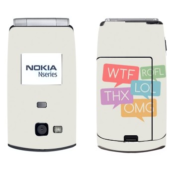  «WTF, ROFL, THX, LOL, OMG»   Nokia N71