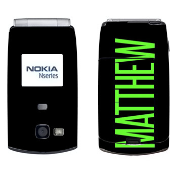   «Matthew»   Nokia N71