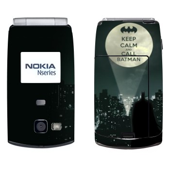   «Keep calm and call Batman»   Nokia N71