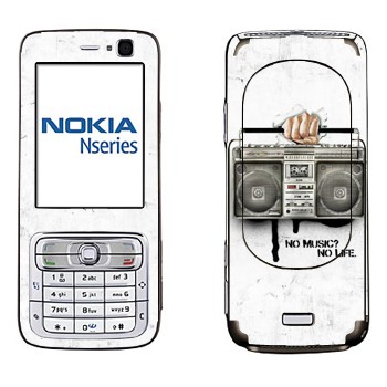   « - No music? No life.»   Nokia N73