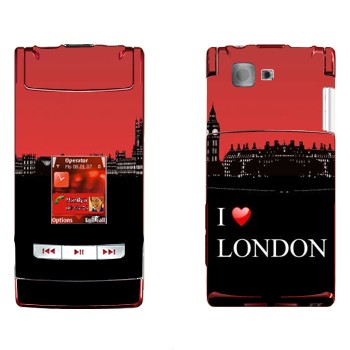   «I love London»   Nokia N76