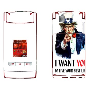   « : I want you!»   Nokia N76