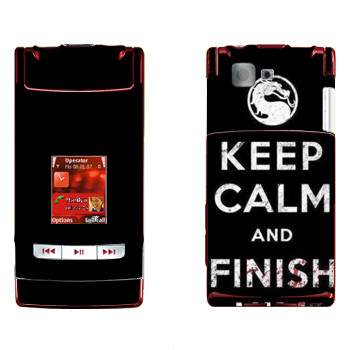   «Keep calm and Finish him Mortal Kombat»   Nokia N76