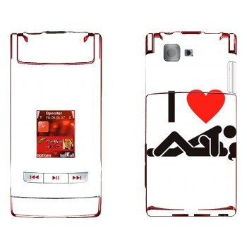   « I love sex»   Nokia N76