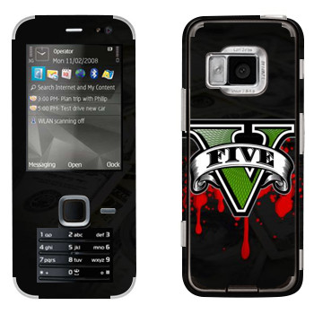   «GTA 5 - logo blood»   Nokia N78