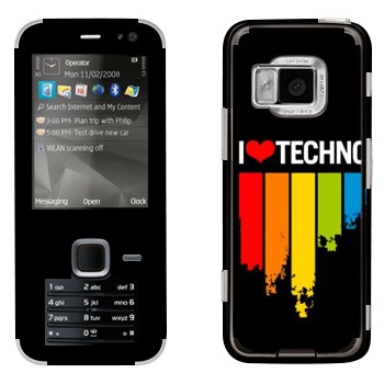   «I love techno»   Nokia N78