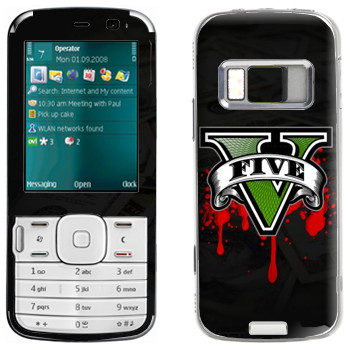   «GTA 5 - logo blood»   Nokia N79