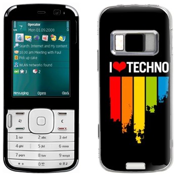   «I love techno»   Nokia N79