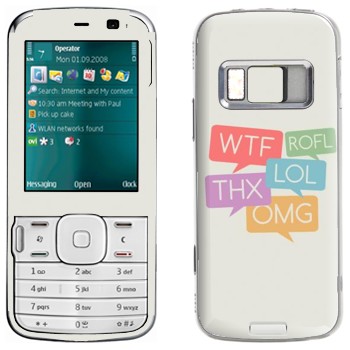  «WTF, ROFL, THX, LOL, OMG»   Nokia N79