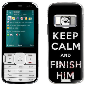   «Keep calm and Finish him Mortal Kombat»   Nokia N79