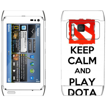   «Keep calm and Play DOTA»   Nokia N8