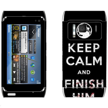   «Keep calm and Finish him Mortal Kombat»   Nokia N8