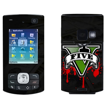   «GTA 5 - logo blood»   Nokia N80