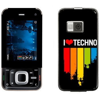   «I love techno»   Nokia N81 (8gb)