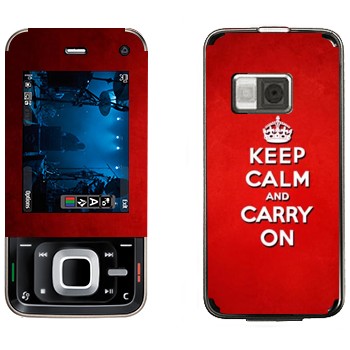   «Keep calm and carry on - »   Nokia N81 (8gb)