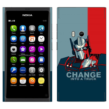  « : Change into a truck»   Nokia N9