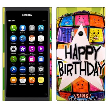   «  Happy birthday»   Nokia N9