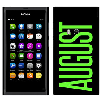   «August»   Nokia N9