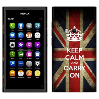   «Keep calm and carry on»   Nokia N9