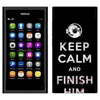   «Keep calm and Finish him Mortal Kombat»   Nokia N9