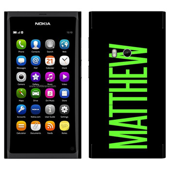   «Matthew»   Nokia N9