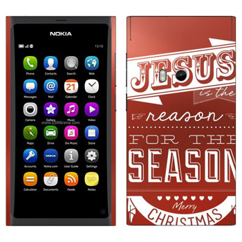   «Jesus is the reason for the season»   Nokia N9