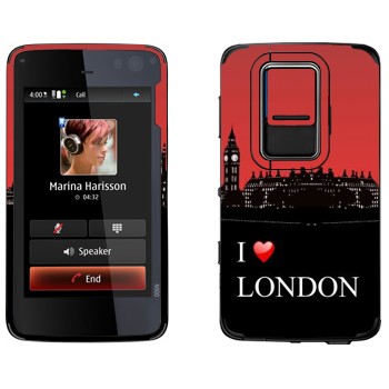   «I love London»   Nokia N900