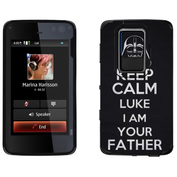   «Keep Calm Luke I am you father»   Nokia N900