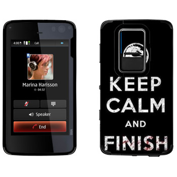   «Keep calm and Finish him Mortal Kombat»   Nokia N900
