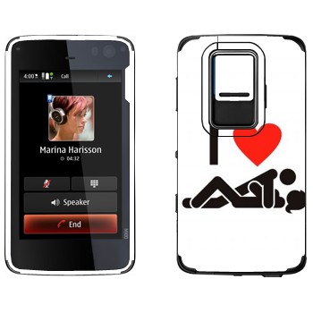   « I love sex»   Nokia N900