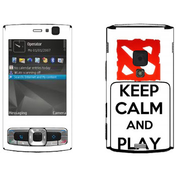   «Keep calm and Play DOTA»   Nokia N95 8gb