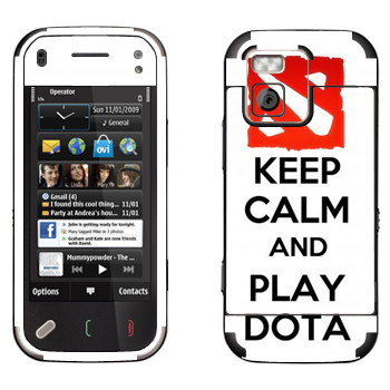   «Keep calm and Play DOTA»   Nokia N97 Mini