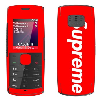   «Supreme   »   Nokia X1-01