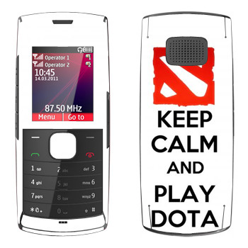   «Keep calm and Play DOTA»   Nokia X1-01