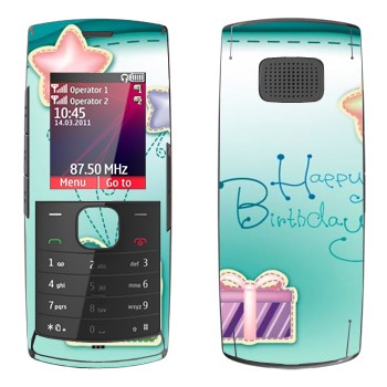   «Happy birthday»   Nokia X1-01
