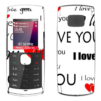   «I Love You -   »   Nokia X1-01