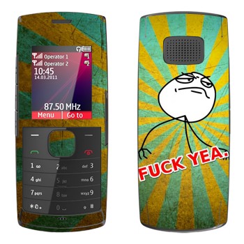   «Fuck yea»   Nokia X1-01