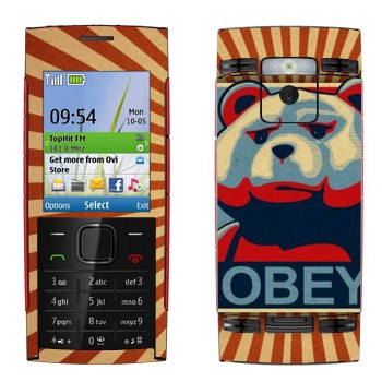  «  - OBEY»   Nokia X2-00