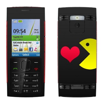  «I love Pacman»   Nokia X2-00