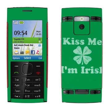   «Kiss me - I'm Irish»   Nokia X2-00