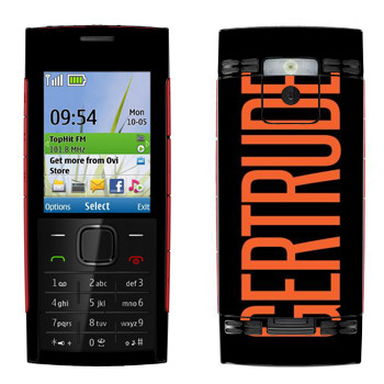   «Gertrude»   Nokia X2-00