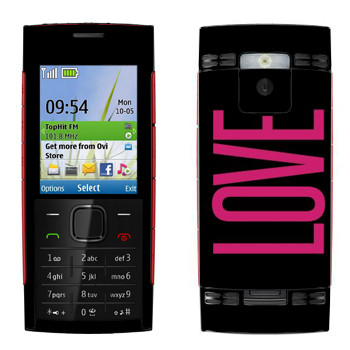   «Love»   Nokia X2-00