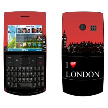   «I love London»   Nokia X2-01