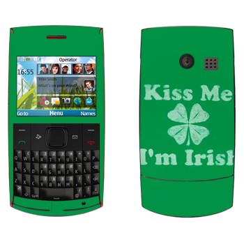   «Kiss me - I'm Irish»   Nokia X2-01