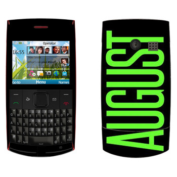   «August»   Nokia X2-01