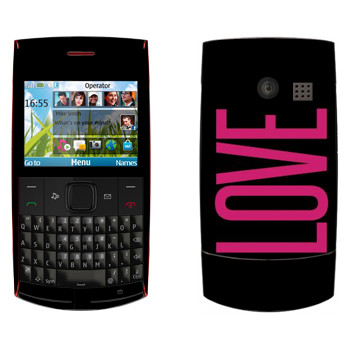   «Love»   Nokia X2-01