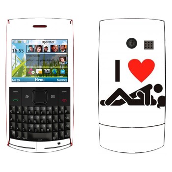   « I love sex»   Nokia X2-01